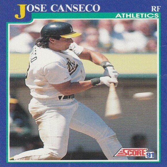 Jose Canseco MLB Card Collection - 4 MLB Cards - Picture 5 of 5